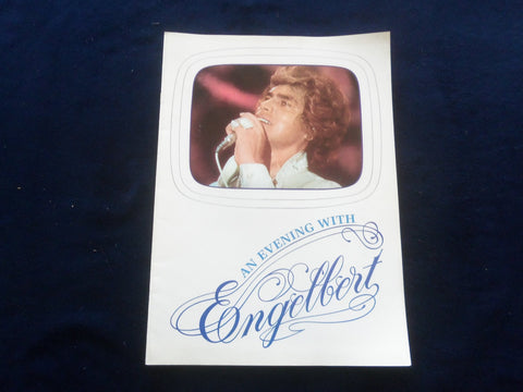 1960'S AN EVENING WITH ENGELBERT PROGRAM - J 8376