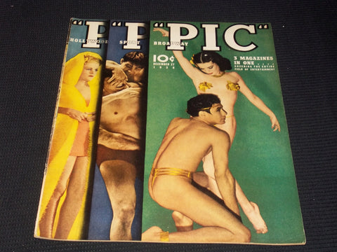 1938 DECEMBER 27 PIC MAGAZINE - SPORTS BROADWAY COVER - E 5055
