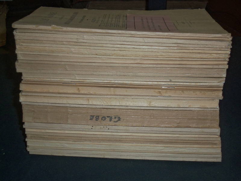 1920-1938 LE GLOBE JOURNAL GEOGRAPHIQUE-BULLETIN & MEMOIRES- LOT OF 34- WR 1199J