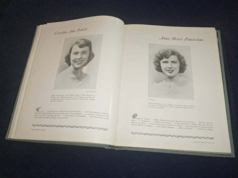 1952 THE ELIZABETHIAN COLLEGE OF ST. ELIZABETH YEARBOOK -MORRISTON, NJ - YB 2396