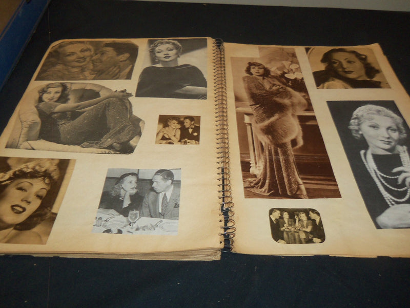 MOVIE STAR SCRAPBOOK - ROONEY - FLYNN - BENNETT - GREAT PHOTOS - 20A