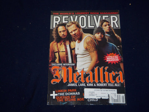 2003 JUNE REVOLVER MAGAZINE - METALLICA - SP 9925