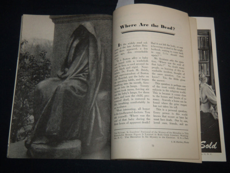 1943 PROVE ALL THINGS SOFTCOVER BOOK BY M. LESLIE RICE - J 9299