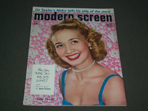 1951 FEBRUARY MODERN SCREEN MAGAZINE - JANE POWELL - SP 2770