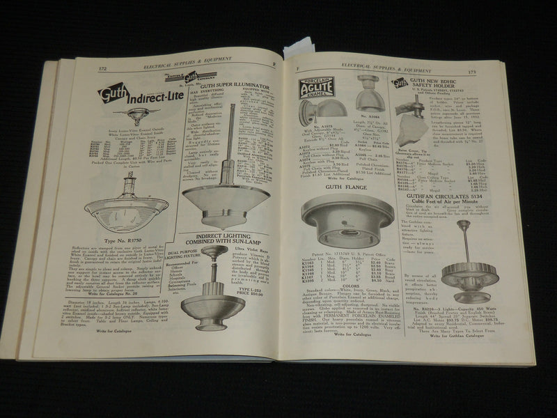 1940'S KOEHLER ELECTRICAL SUPPLY COMPANY CATALOGUE NO. 35 - NEW YORK - KD 4851E
