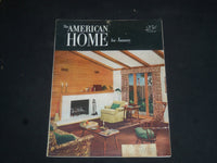 1951 JANUARY THE AMERICAN HOME MAGAZINE - NICE COVER, STORIES & PHOTOS - SP 7129