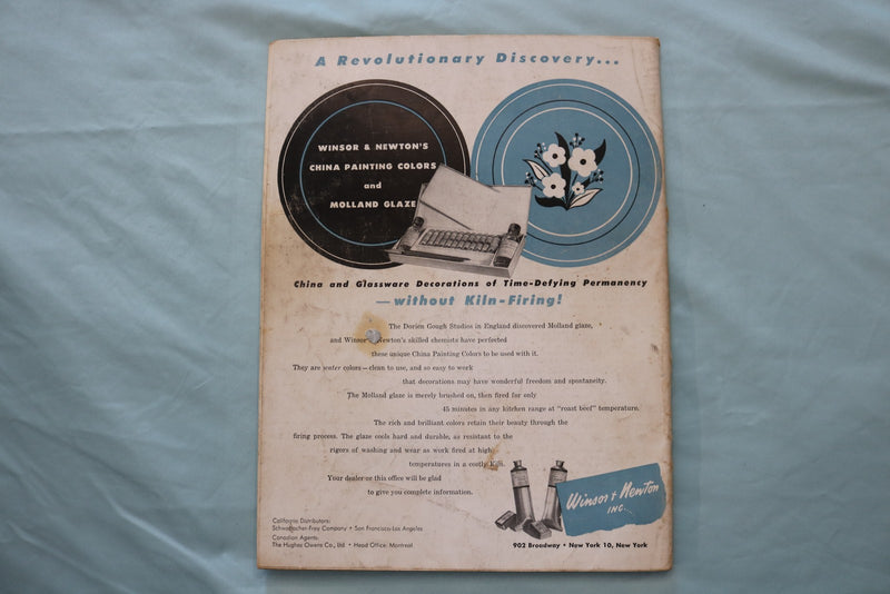 1952 DECEMBER AMERICAN ARTIST MAGAZINE - A GREAT ILLUSTRATION COVER - E 26584