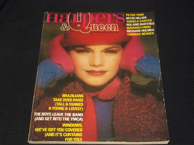 1979 FEBRUARY HARPERS & QUEEN MAGAZINE - NICE FASHION FRONT COVER - E 5579