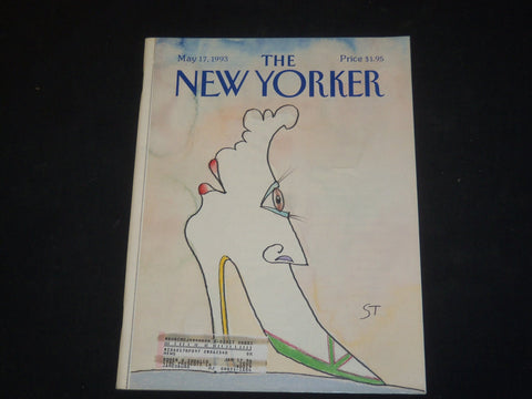 1993 MAY 17 THE NEW YORKER MAGAZINE - ILLUSTRATED COVER - NY 1585