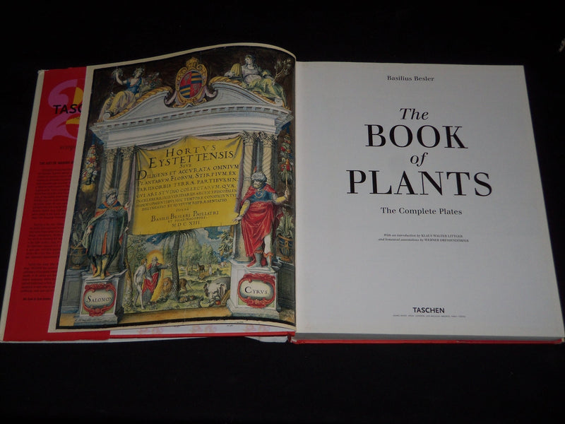 2007 THE BOOK OF PLANTS COMPLETE PLATES BOOK - BY BASILIUS BESLER - D 71