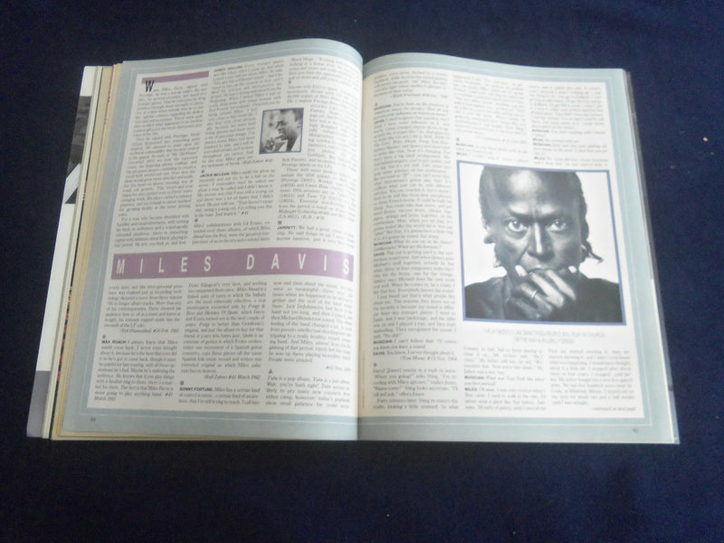 1987 FEB MUSICIAN MAGAZINE - SPECIAL 100TH ISSUE - DECADE OF INTEVIEWS - ST 7042