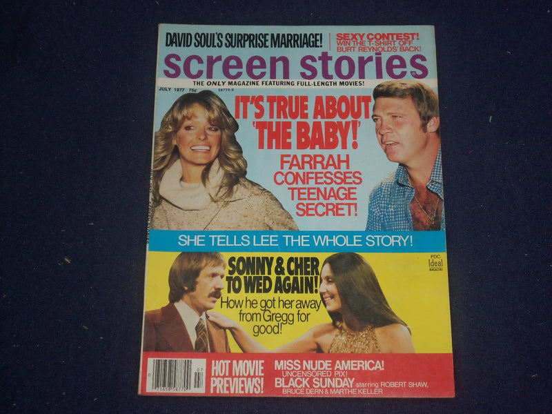 1977 JULY SCREEN STORIES MAGAZINE - ELVIS PRESLEY - PHOTOS & STORIES - ST 5911
