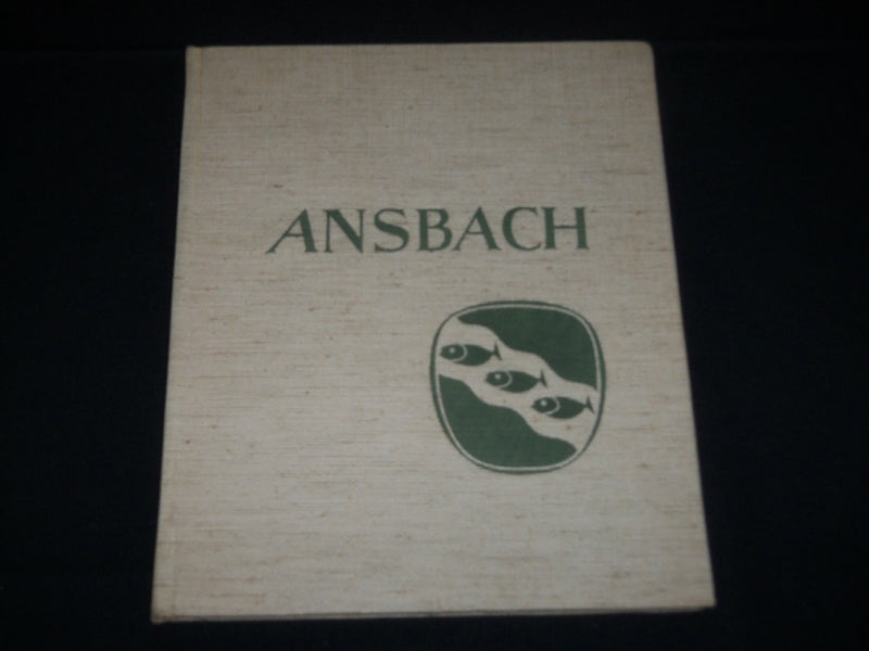 1961 BILDBUCH DER STADT ANSBACH BOOK BY HANNS BEER - GERMAN - KD 5242