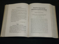 1935 JANUARY-JUNE AMERICAN JOURNAL OF OBSTETRICS & GYNECOLOGY VOLUME - KD 5912
