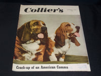 1949 OCTOBER 8 COLLIER'S MAGAZINE NICE FRONT COVER & ADS - E 4330