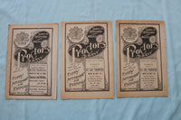 1904-1907 PROCTOR'S ALBANY THEATRE PROGRAMS - LOT OF 37 - O 3721