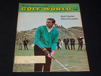 1969 OCTOBER 21 GOLF WORLD MAGAZINE - BOB CHARLES FRONT COVER - E 6529