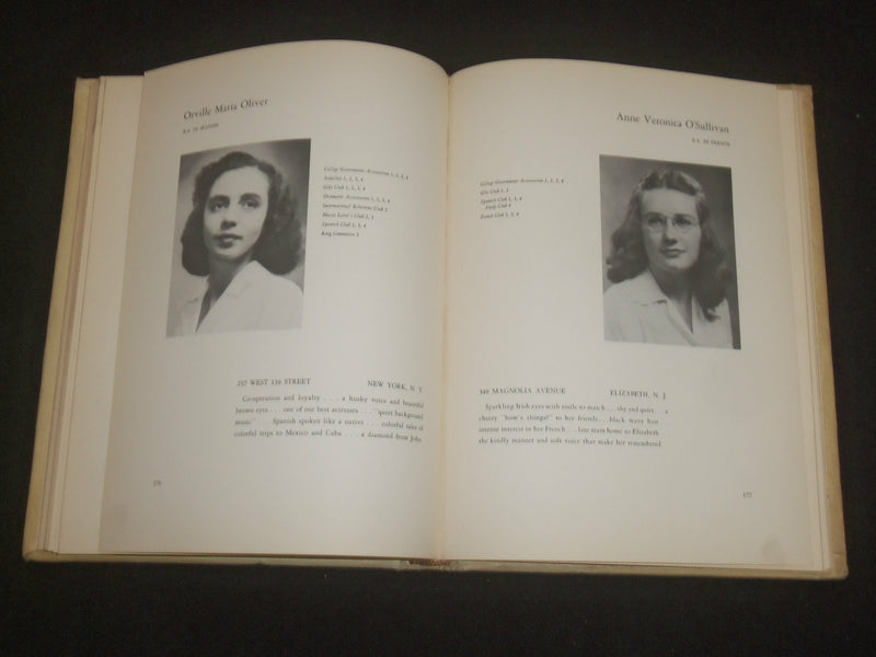 1947 COLLEGE OF ST. ELIZABETH YEARBOOK - MORRISTON, NEW JERSEY - YB 2200