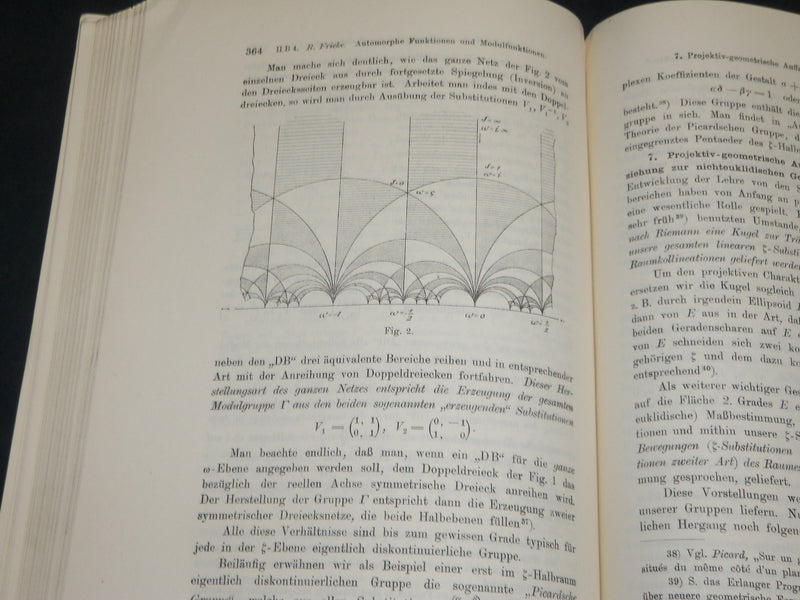 1900'S ENCYKLOPÄDIE DER MATHEMATISCHEN WISSENSCHAFTEN VOLUMES LOT OF 70 - WR 465