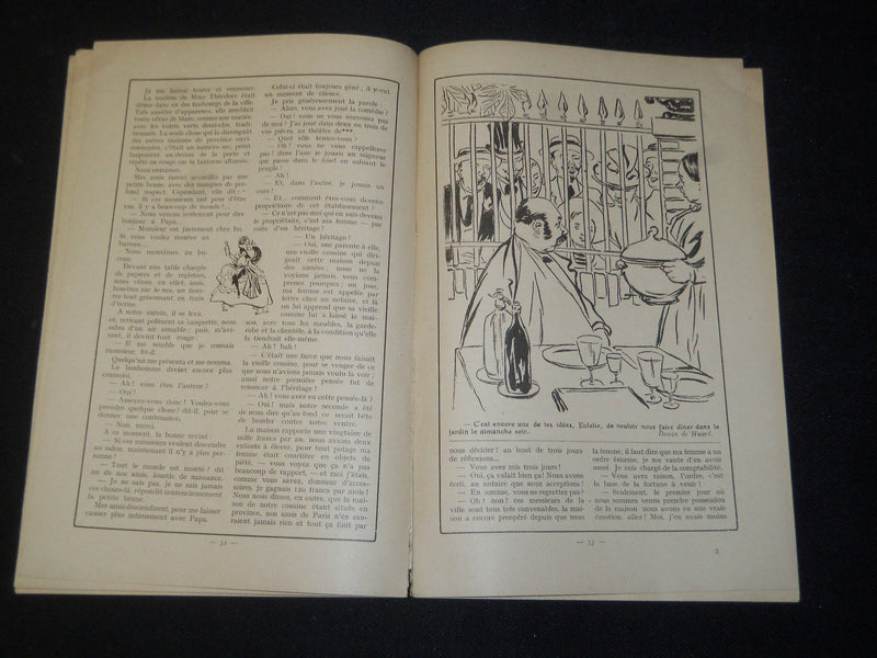 1909 ALMANACH DU RIRE ET DE FANTASIO BOOK - FRENCH - NICE ILLUSTRATIONS - J 5475