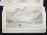 1894 LUCERNE - LAKE AND ENVIRONS GUIDE BOOK - J 7288