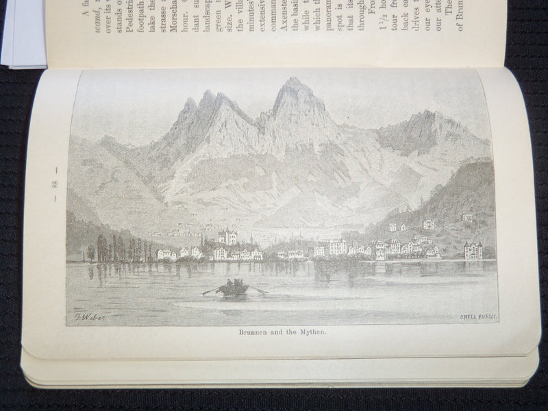 1894 LUCERNE - LAKE AND ENVIRONS GUIDE BOOK - J 7288