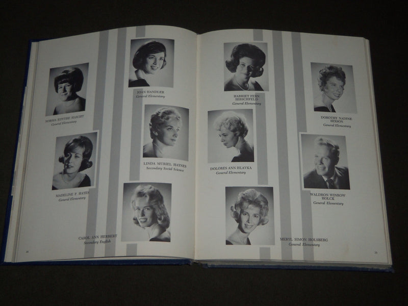 1963 MEMORABILIA NEWARK STATE COLLEGE YEARBOOK - NEW JERSEY - YB 1440
