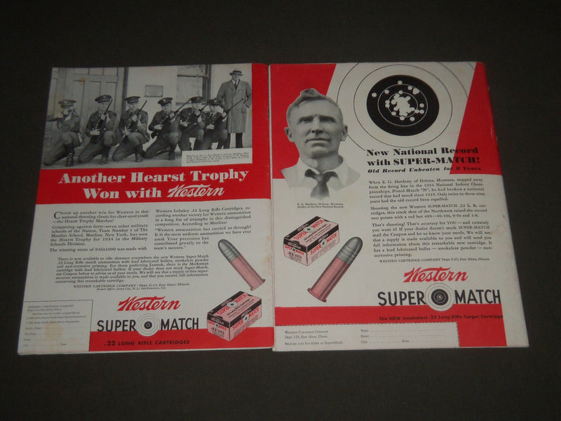 1934 JULY & SEPTEMBER THE AMERICAN RIFLEMAN MAGAZINE LOT OF 2 - J 2487