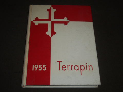 1955 TERRAPIN UNIVERSITY OF MARYLAND COLLEGE YEARBOOK - GREAT PHOTOS - YB 1165