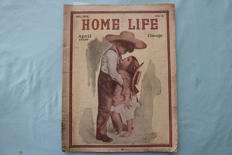 1909 APRIL & JULY HOME LIFE MAGAZINE - LOT OF 2 - K 3415