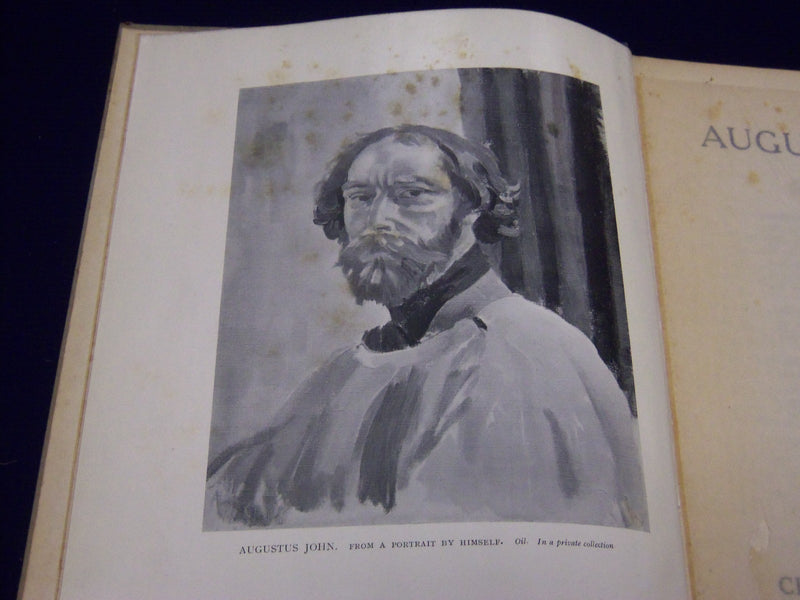1923 AUGUSTUS JOHN EDITED BY ALBERT RUTHERSTON VOLUME W/ PLATES - KD 3559