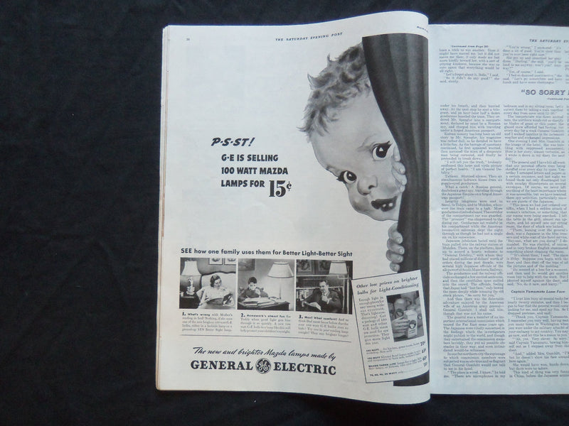 1939 MARCH 4 THE SATURDAY EVENING POST MAGAZINE - ILLUSTRATED COVER - SP 1776
