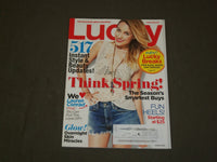 2013 MARCH LUCKY MAGAZINE - LAUREN CONRAD COVER - B 3591