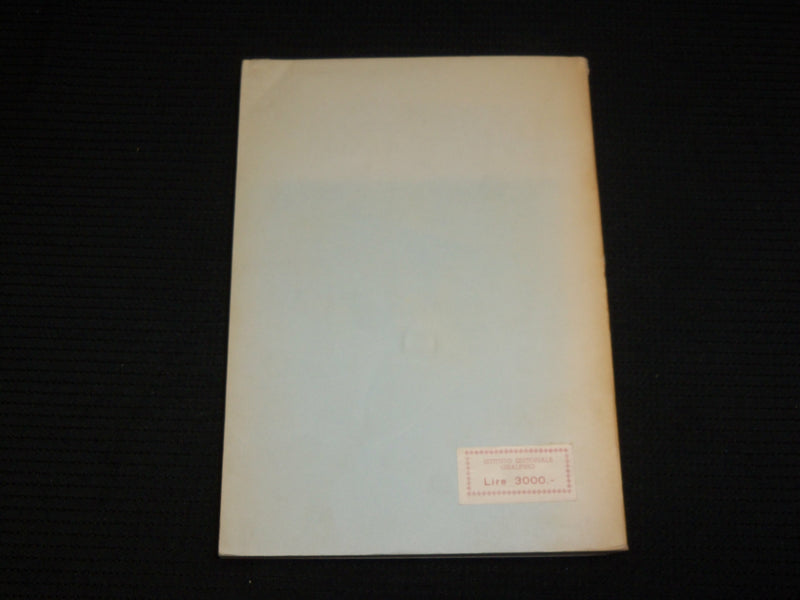 1955 PREISTORIA E STORIA DEGLI STUDI ROMANZI SOFTCOVER BOOK - ITALIAN - J 6980