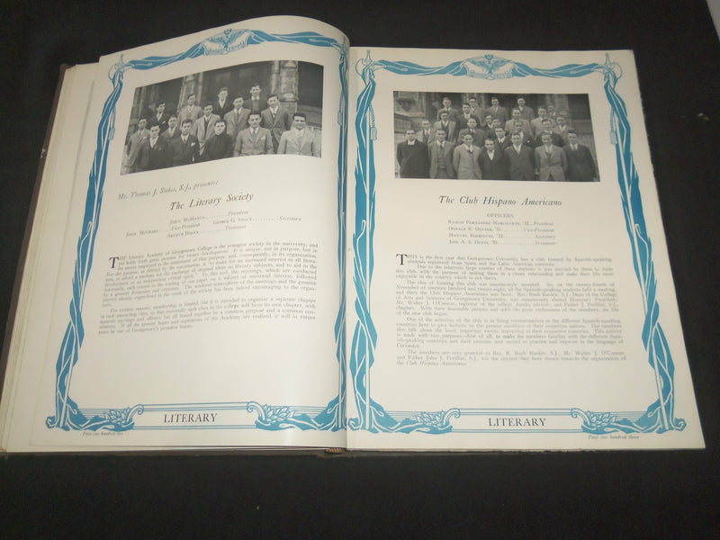 1929 DOMESDAY BOOKE GEORGETOWN COLLEGE YEARBOOK - WASHINGTON, D.C. - YB 2549