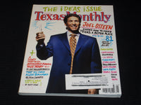 2009 MAY TEXAS MONTHLY MAGAZINE - JOEL OSTEEN FRONT COVER - E 7600