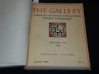 1933-1937 THE GALLERY PHOTOGRAPHY MAGAZINE BOUND VOLUMES NO. 1-5 - KD 655