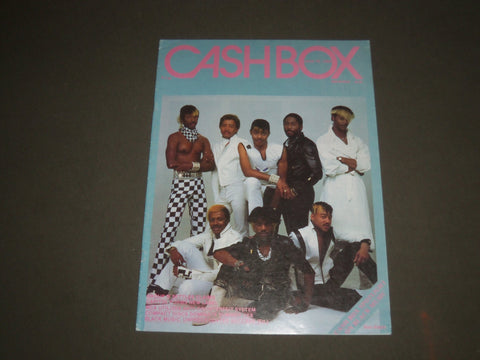 1984 JUNE 16 CASHBOX MAGAZINE - BAR-KAYS COVER - SP 3497