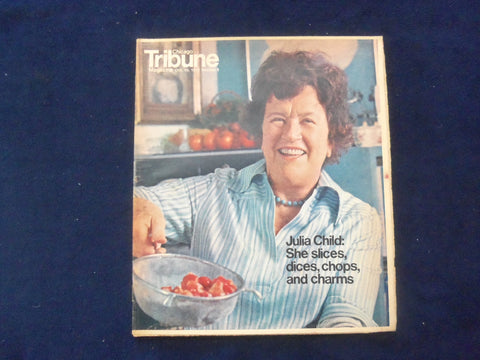 1976 OCTOBER 10 CHICAGO TRIBUNE MAGAZINE SECTION - JULIA CHILD - NP 6379