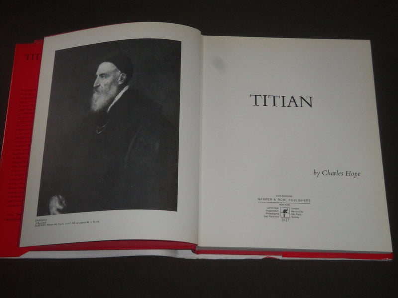 1980 TITIAN BY CHARLES HOPE BOOK - FIRST U. S. EDITION - KD 4078