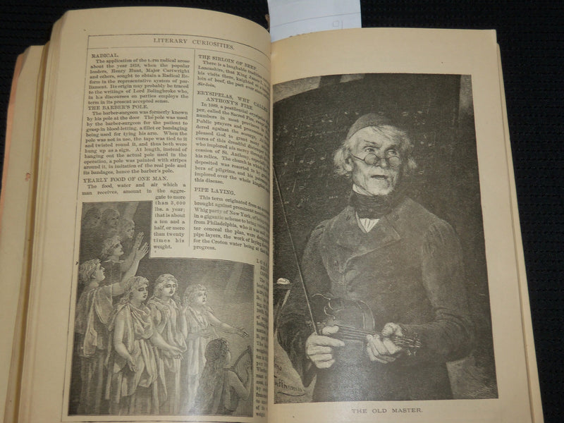 1885 ILLUSTRATED BALTIMORE AMERICAN ALMANAC - SOFTCOVER- J 6863