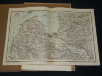 1915 DER WELTKRIEG ILLUSTRIERTE GERMAN VOLUMES LOT OF 3 - NICE MAPS - KD 4047A
