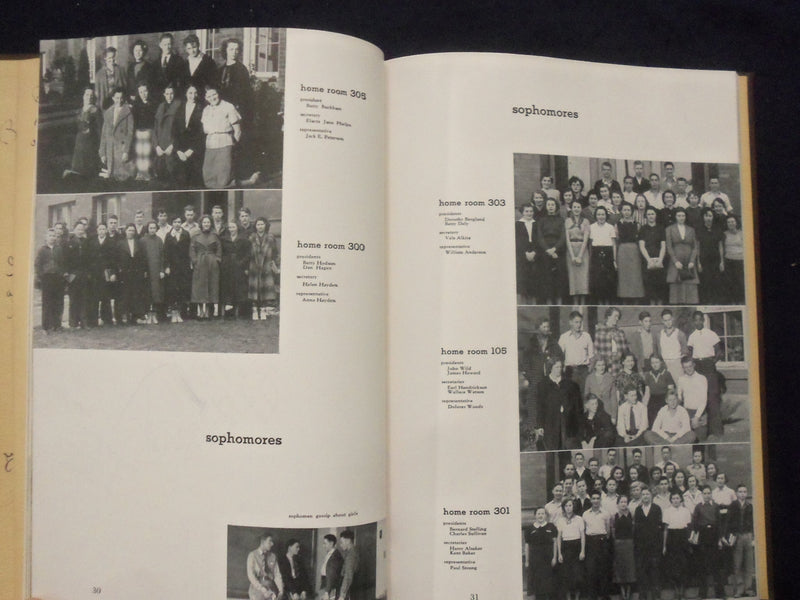 1938 THE BITTER ROOT MISSOULA COUNTY HIGH SCHOOL YEARBOOK-MISSOULA, MO - YB 3326