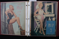 1950'S PHOTOPLAY MAGAZINE PIN-UPS SCRAPBOOK - E 24894