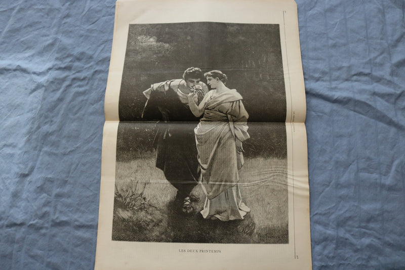 1886 MAY 30 LE GLOVE ILLUSTRE MAGAZINE - ROSE CARON - FRENCH - NP 8638
