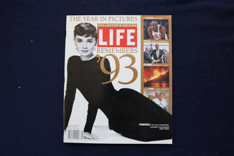 1994 JANUARY LIFE MAGAZINE - AUDREY HEPBURN COVER - E 18668
