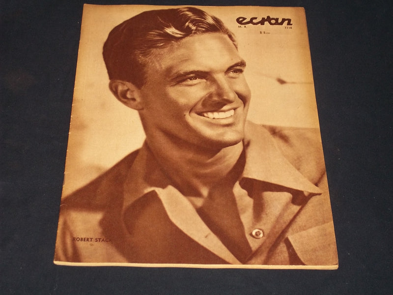 1952 JUNE 24 ECRAN SPANISH MAGAZINE - ROBERT STACK COVER - E 26015