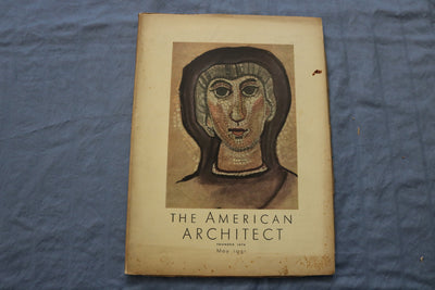 1931 MAY THE AMERICAN ARCHITECT MAGAZINE - PHOTOS, STORIES & ADS - ST 5507J