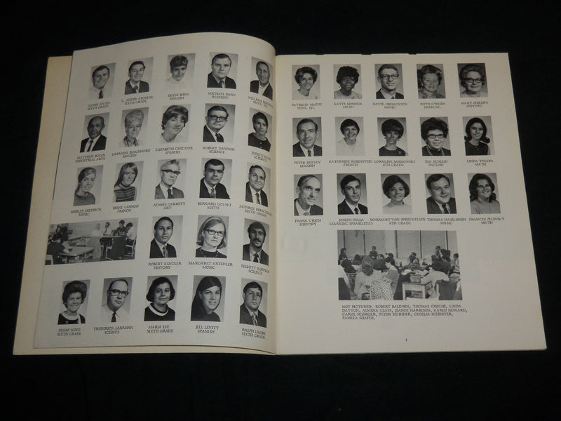 1970 FRANKLINITE FRANKLIN SCHOOL YEARBOOK - NEW JERSEY - J 6844