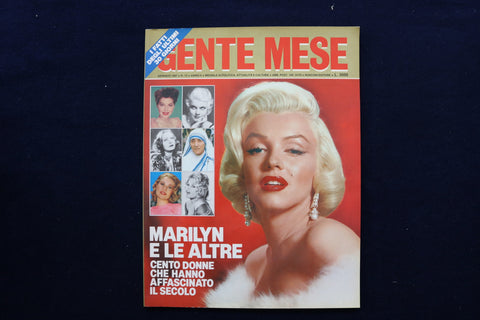 1987 JANUARY GENTE MESE MAGAZINE - MARILYN MONROE COVER - E 12080